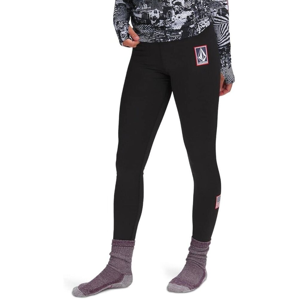 Volcom Snowboard Usst Base Layer Bottoms Women's … - image 3